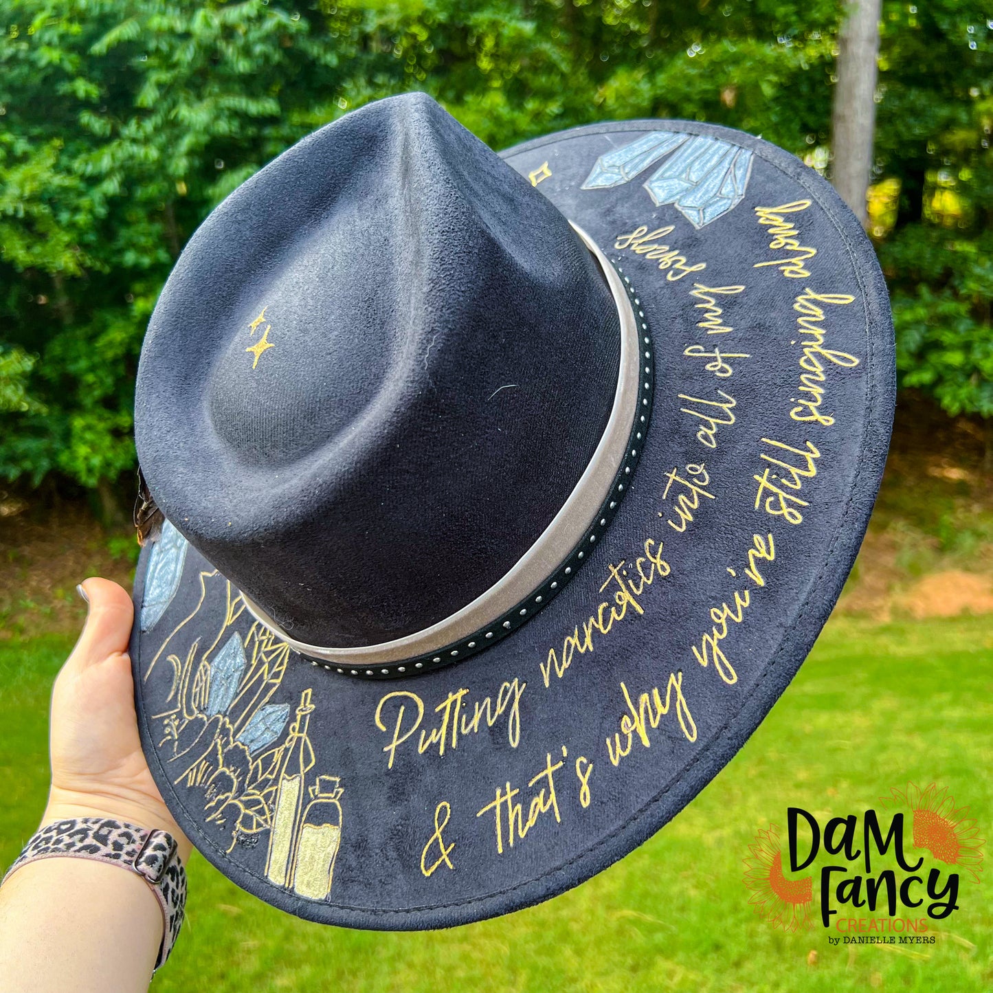 Swiftie wide brim hat