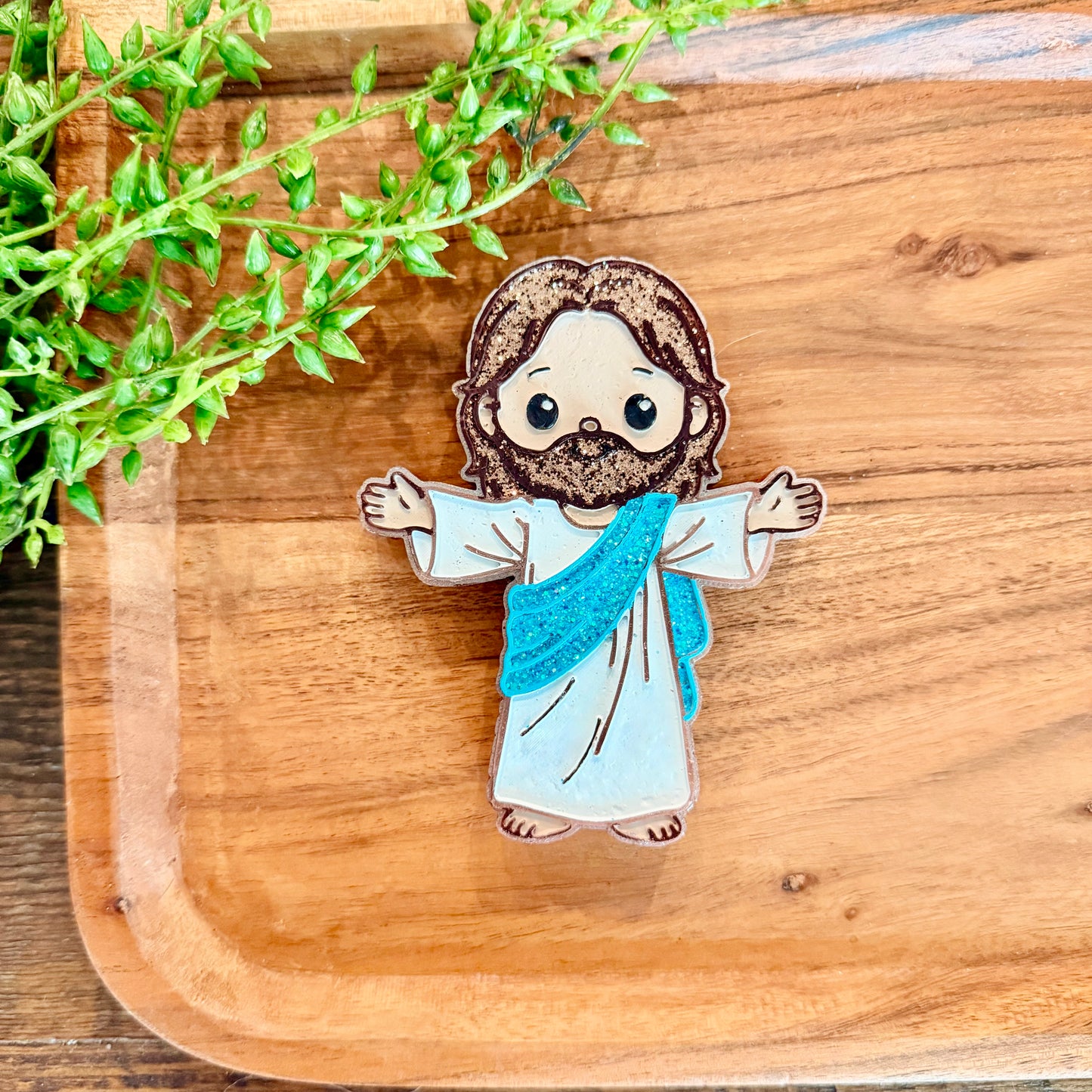 Jesus with Open Arms- Car Freshie