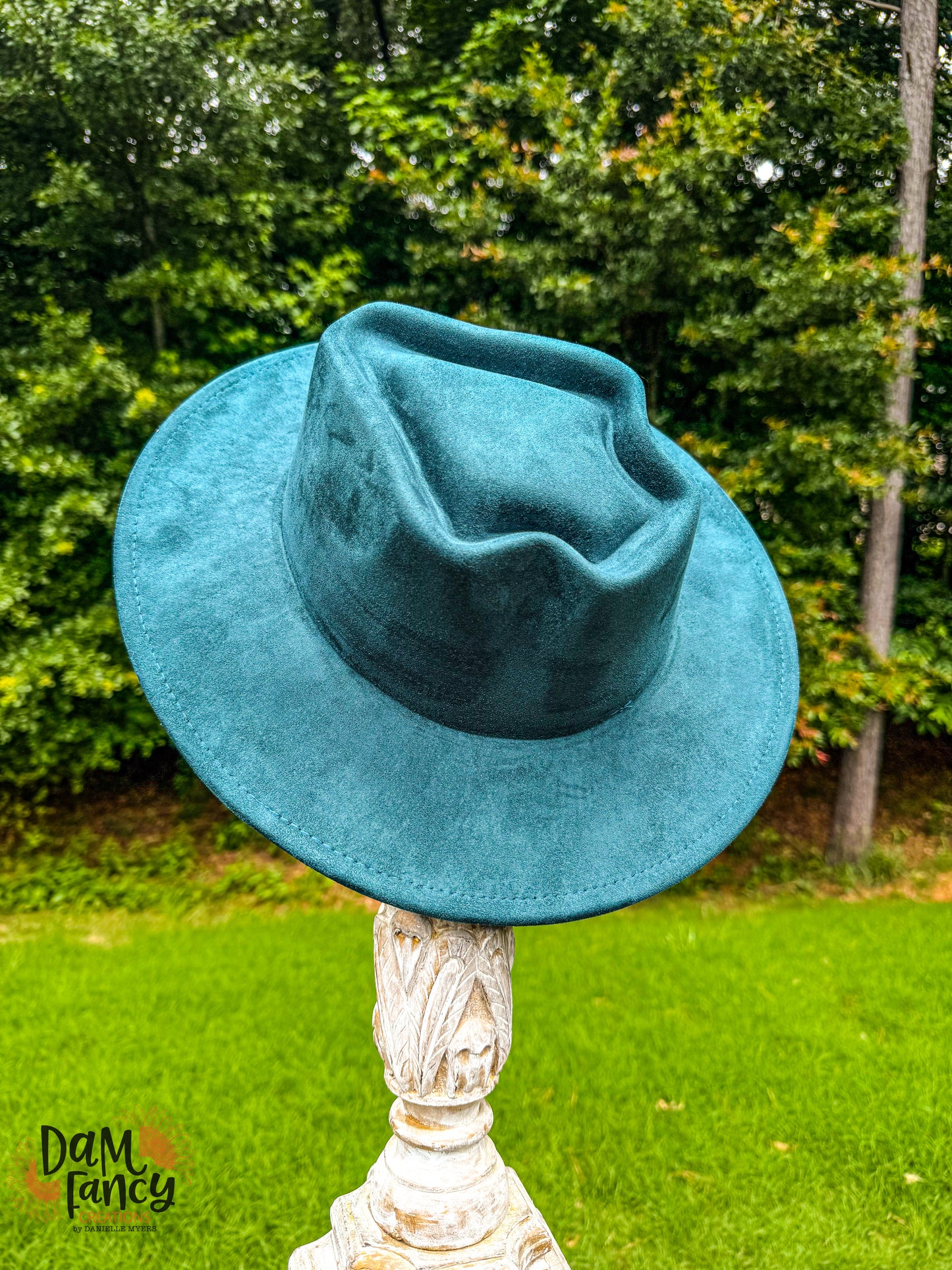 Hunter/ Emerald Green Arrow head Wide Brim