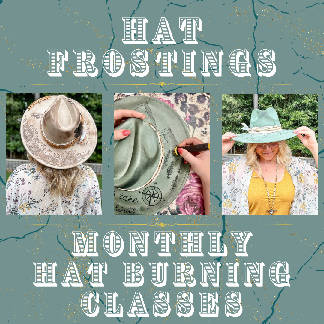 Hat Frostings Monthly Hat Classes - Virtual