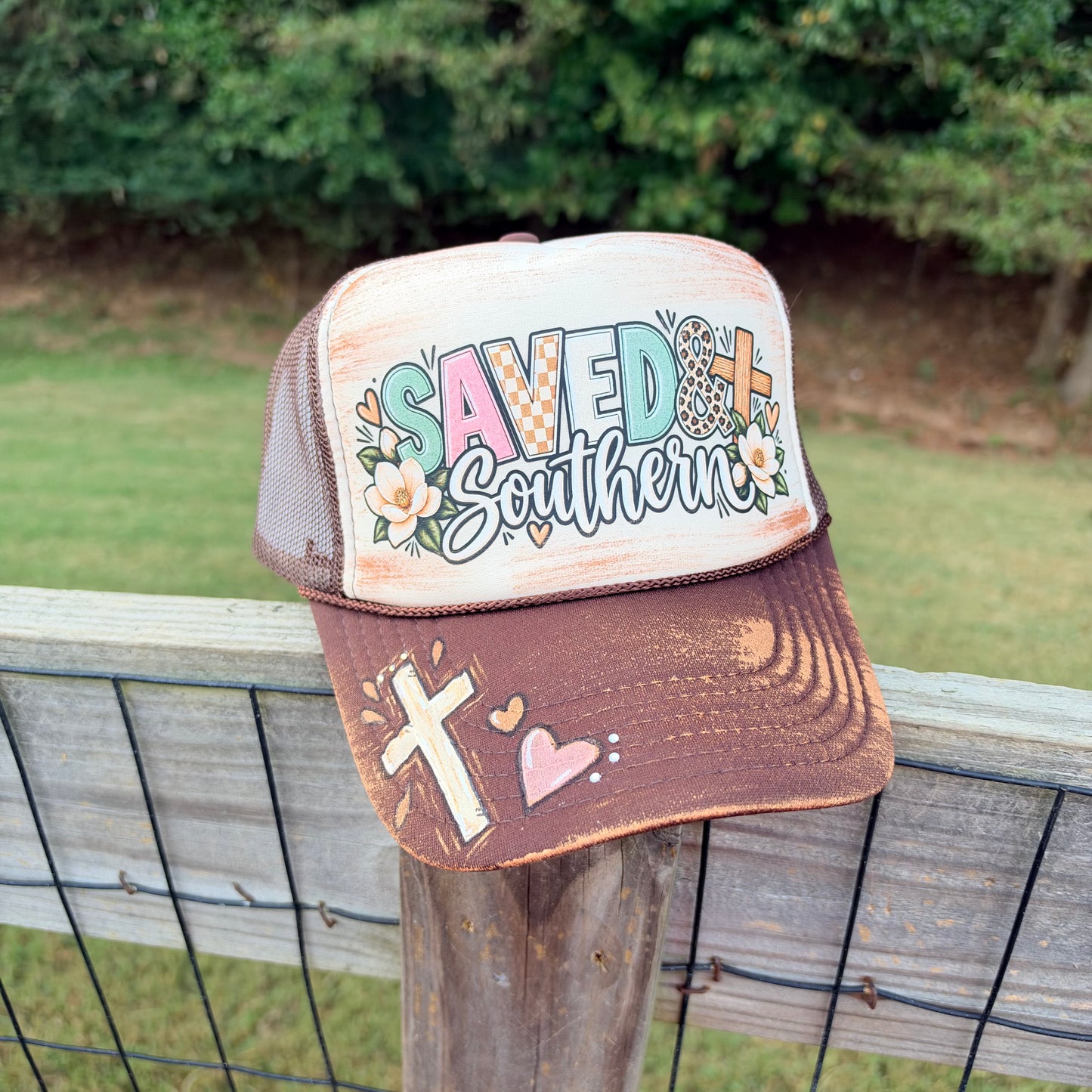 Saved and Southern | Christian Trucker Hat