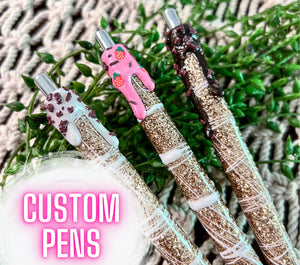 Custom REFILLABLE Pens