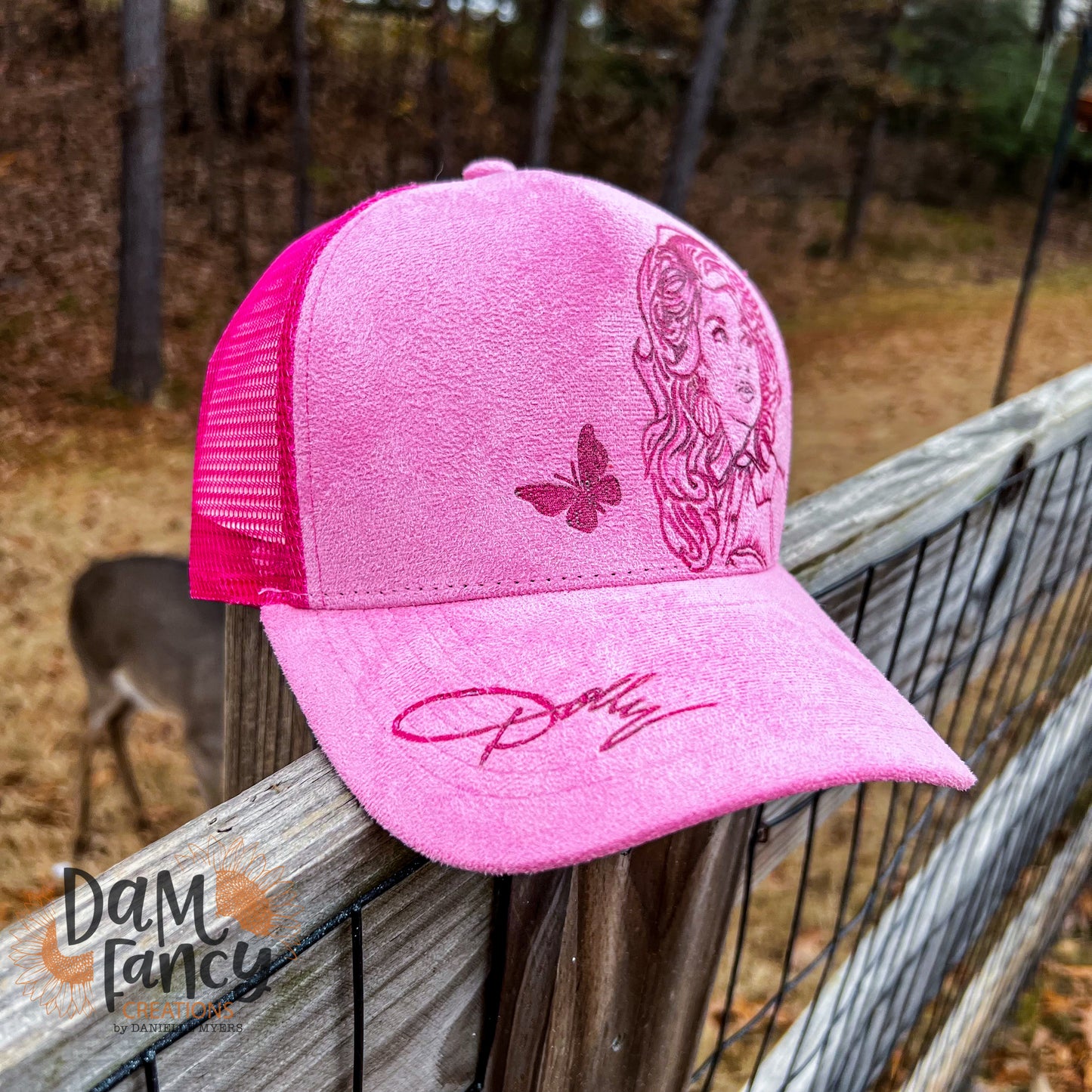 Pink Dolly Ball Cap