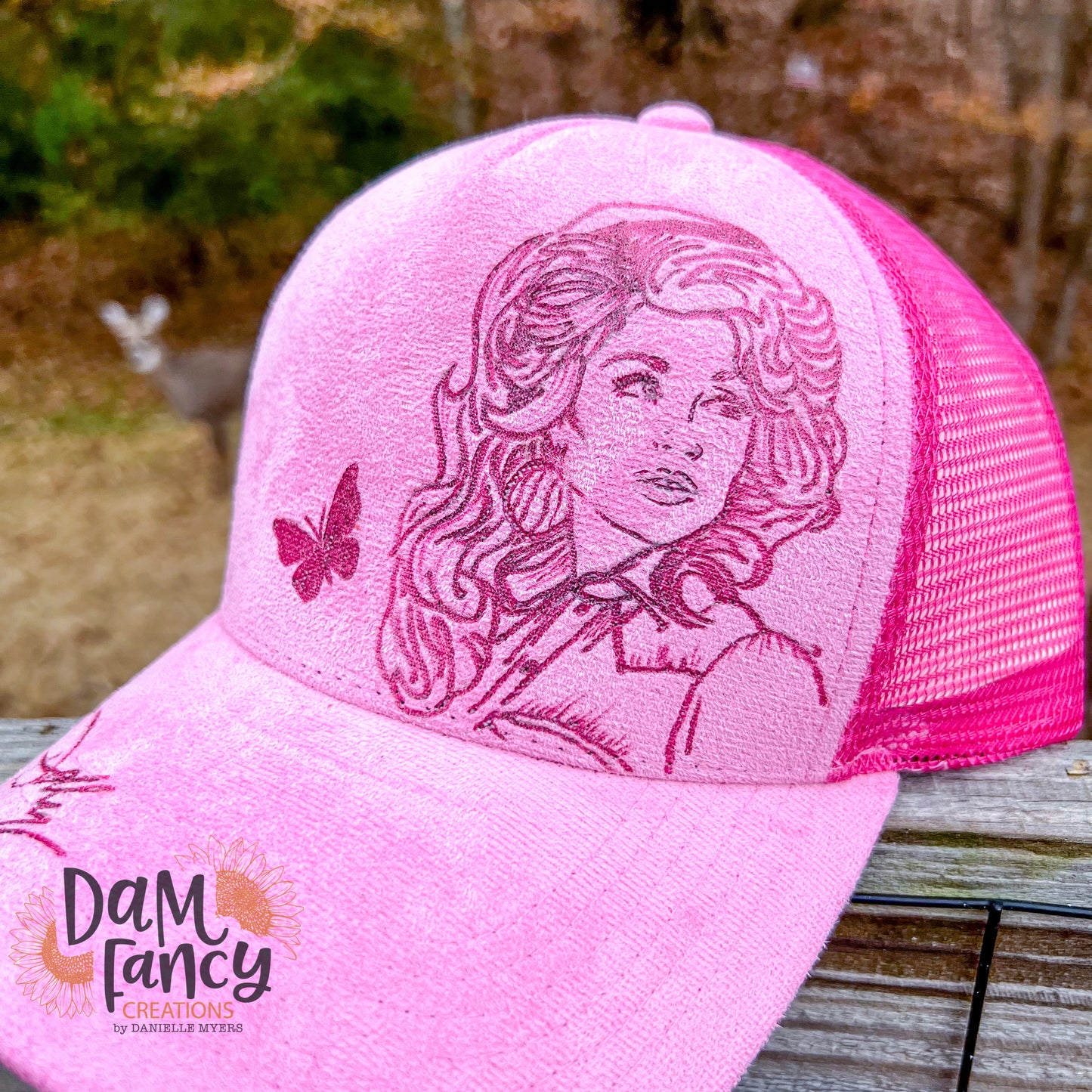 Pink Dolly Ball Cap