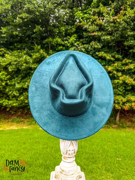 Hunter/ Emerald Green Arrow head Wide Brim