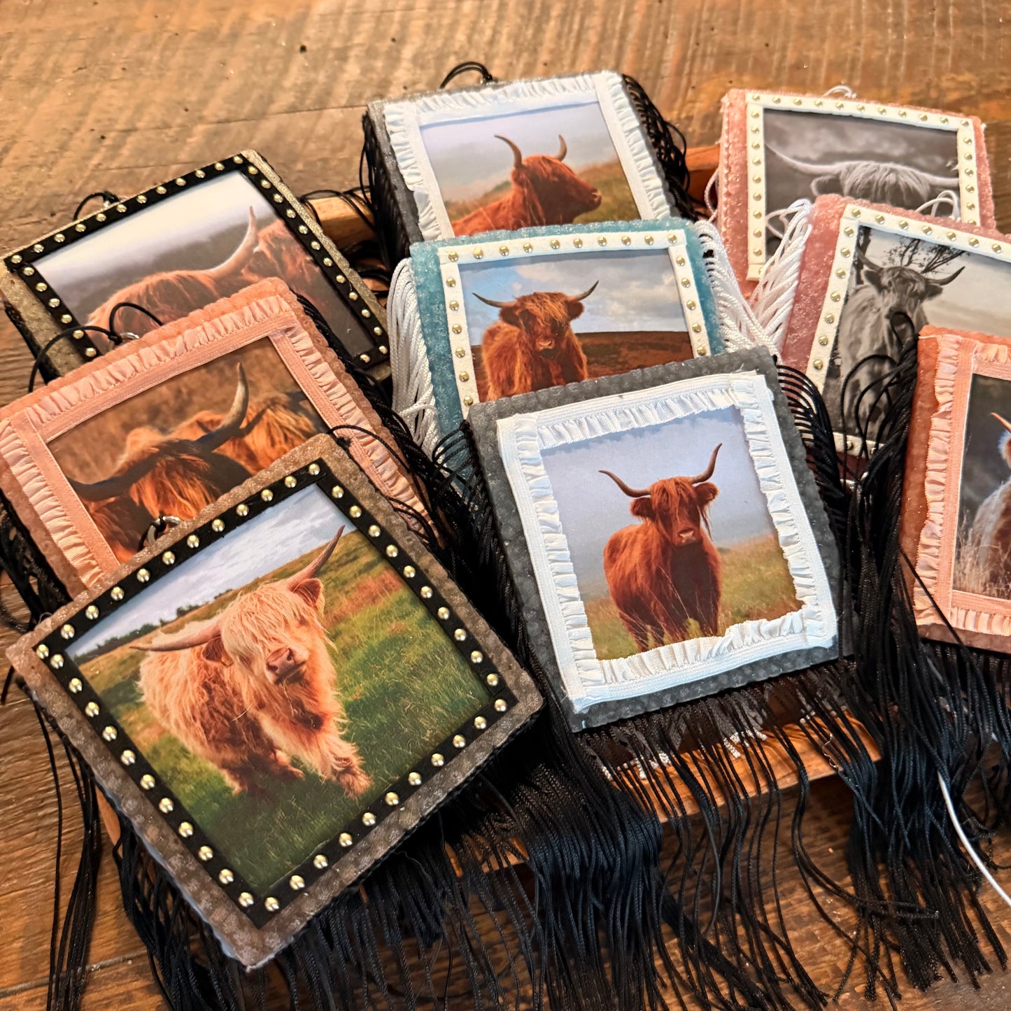 Wholesale Car Freshies- Highland Cow Themed (15 pk)