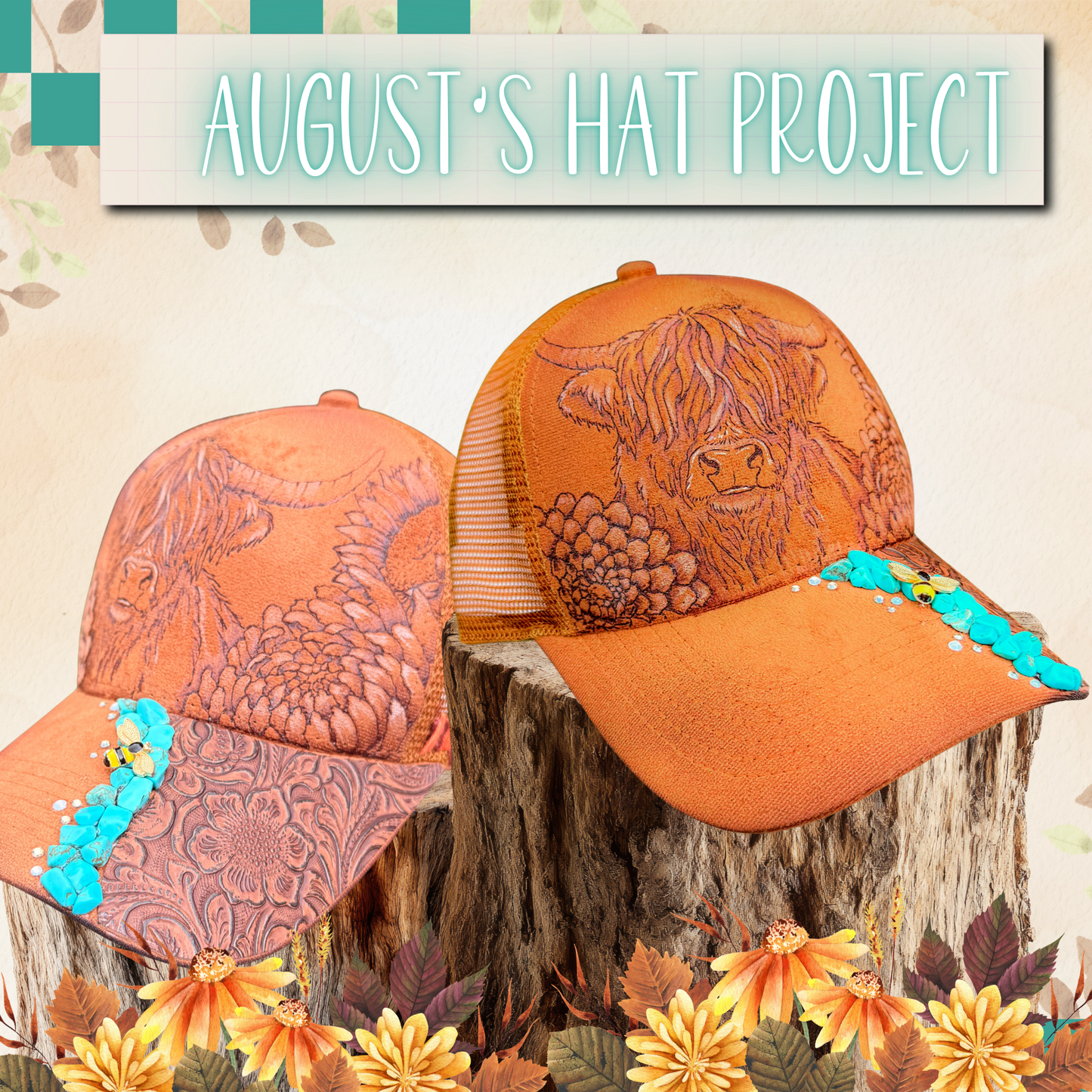 Hat Frosting August’s Craft Kit