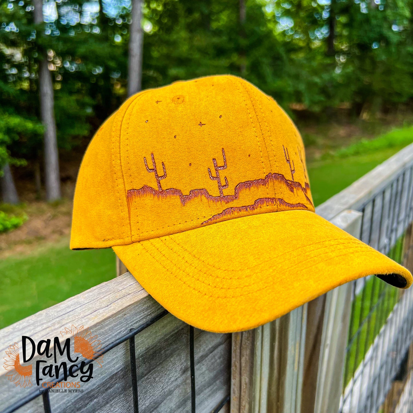 Desert Landscape Ball Cap