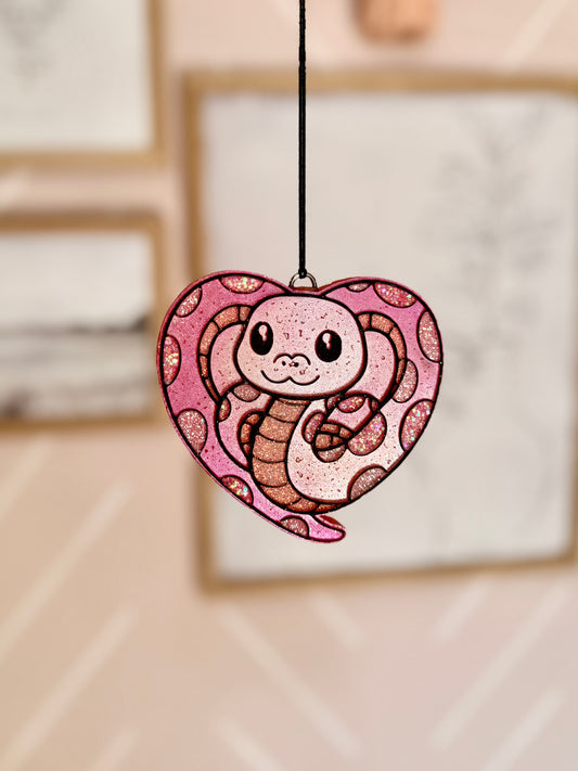 Valentine snake- Car Freshie