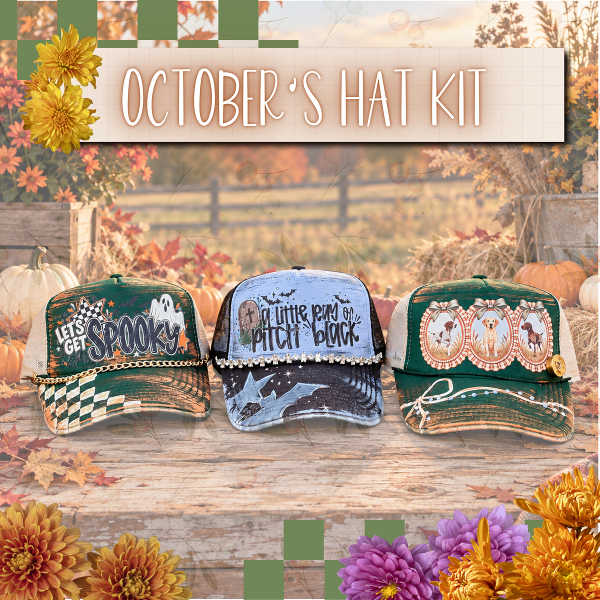 Hat Frosting October Craft Kit