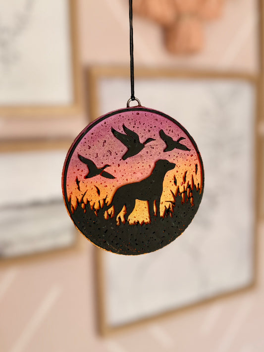 Hunting Sunset- Car Freshie