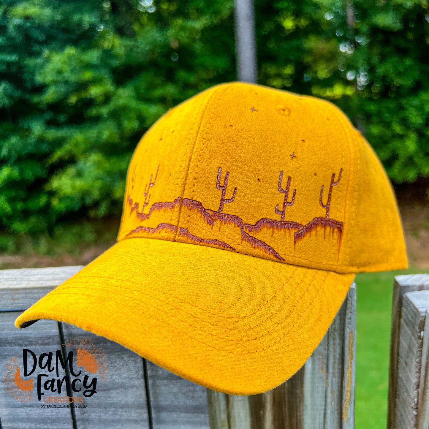 Desert Landscape Ball Cap