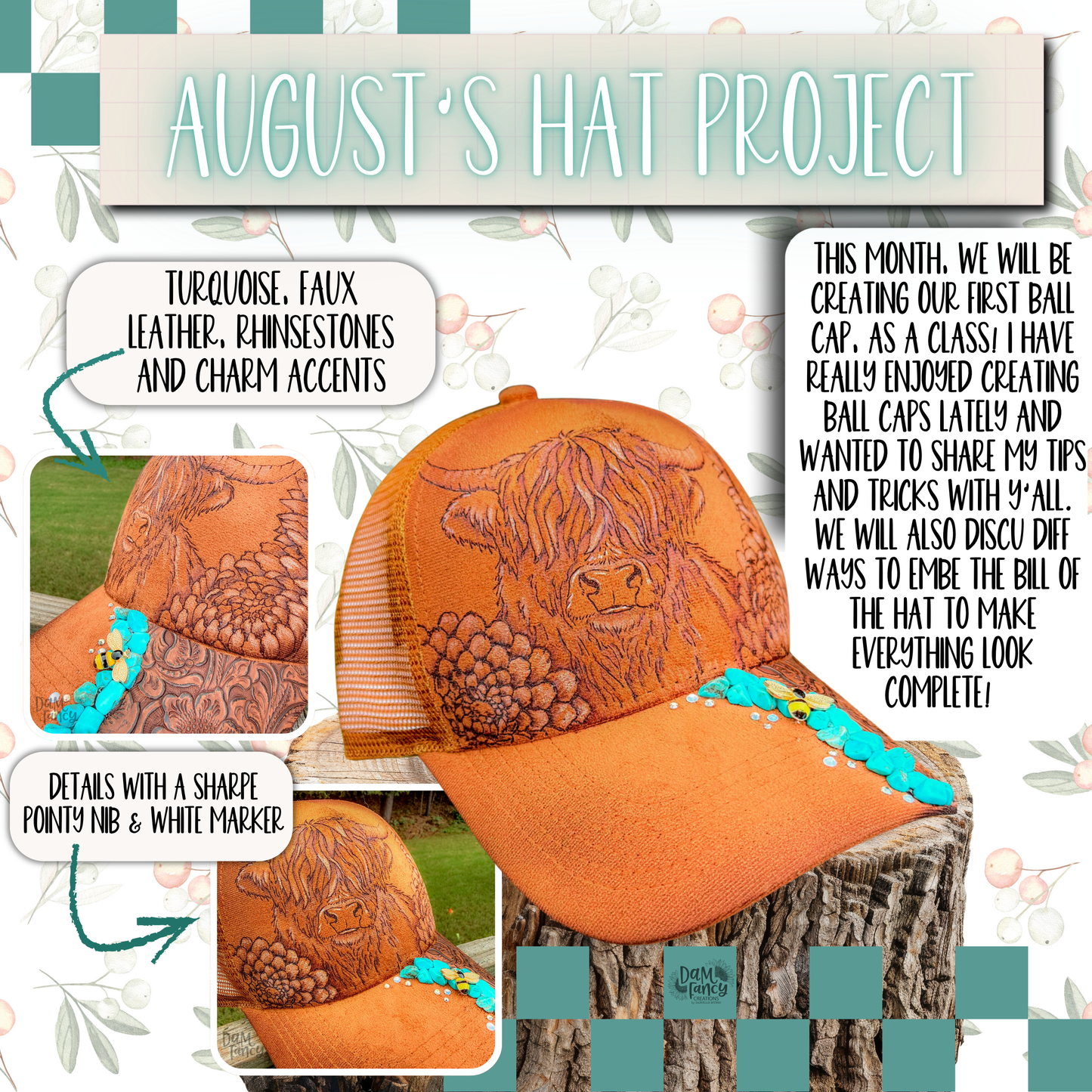 Hat Frosting August’s Craft Kit