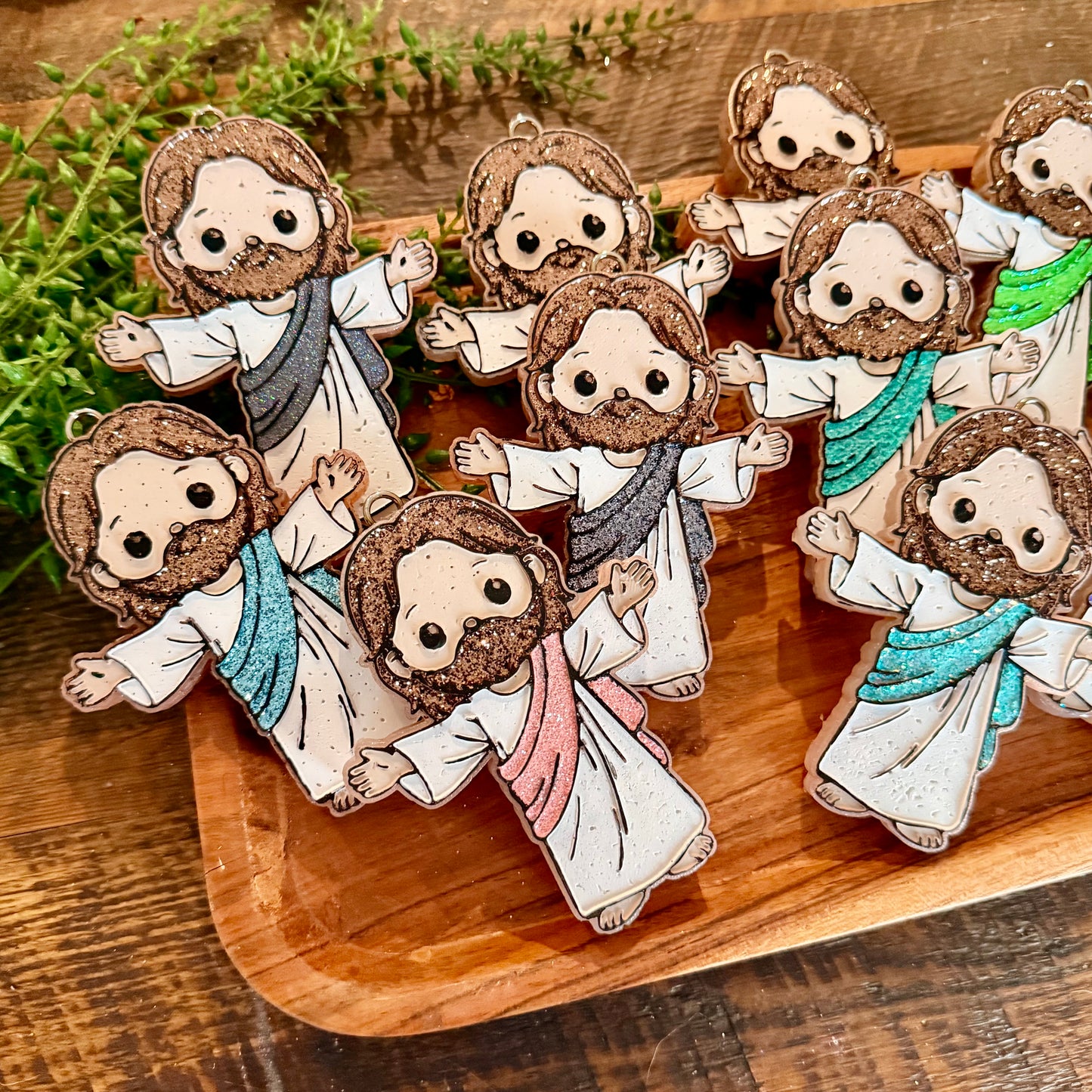 Wholesale Car Freshies- Jesus (open arms) (10 pk)