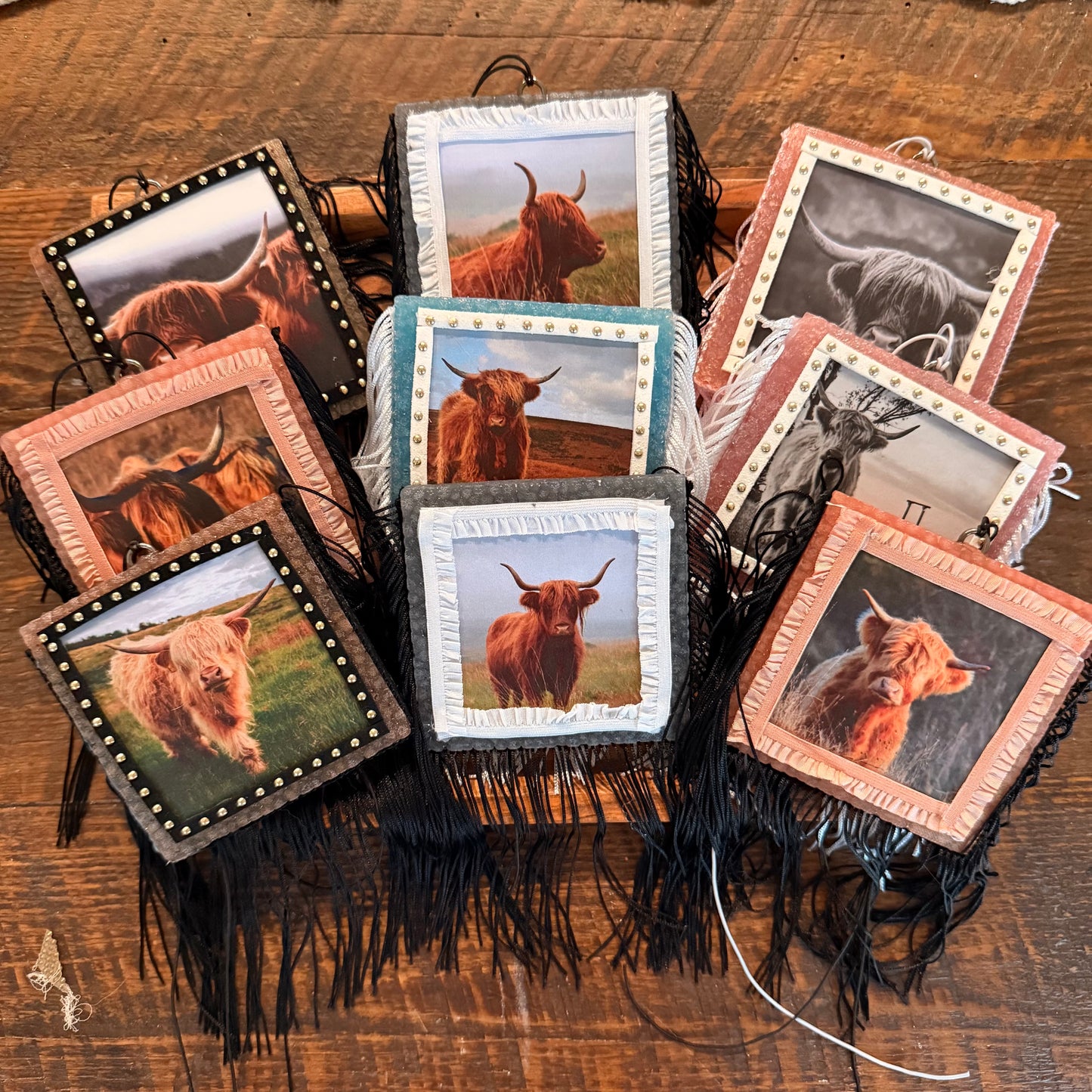 Wholesale Car Freshies- Highland Cow Themed (15 pk)