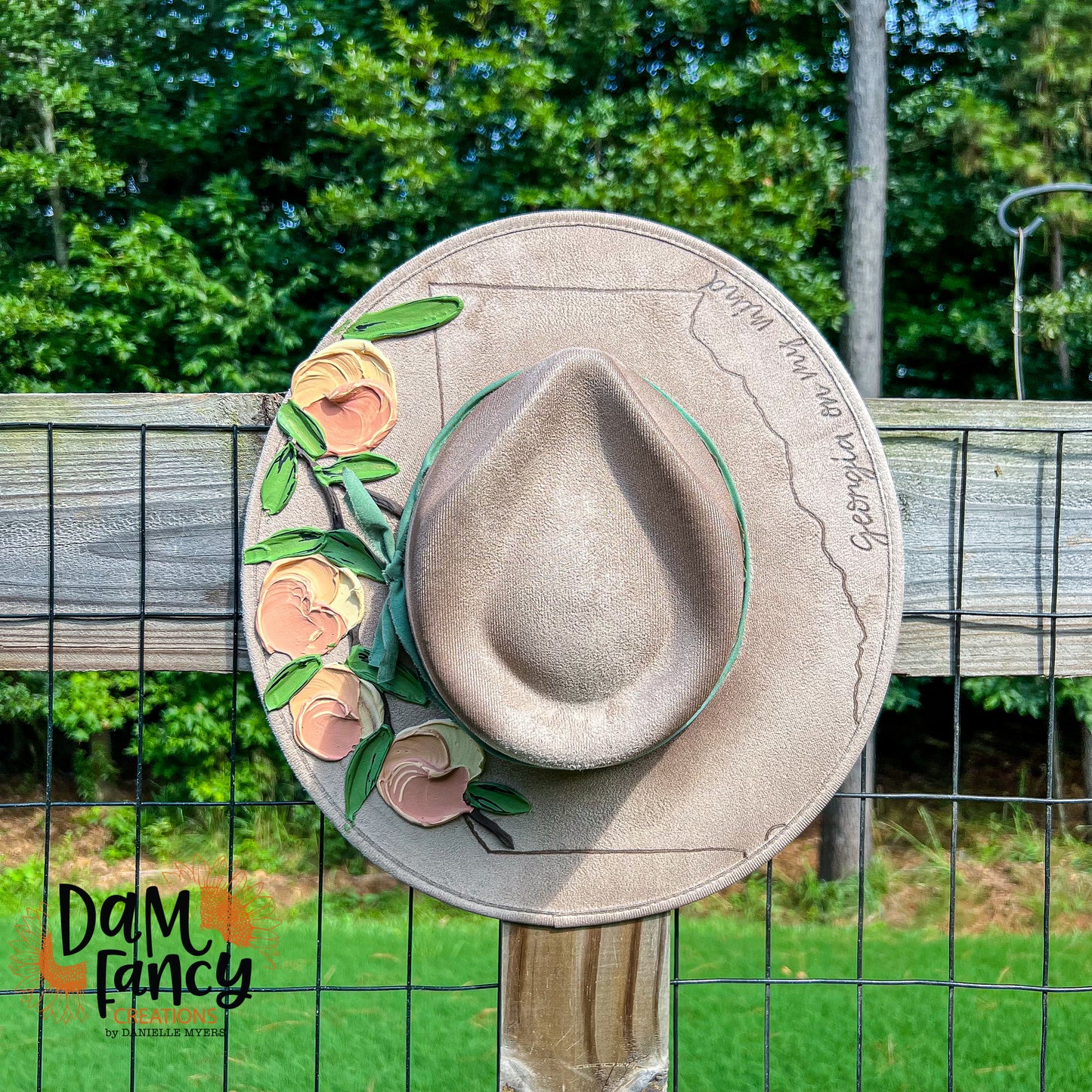 Georgia Peach Wide Brim