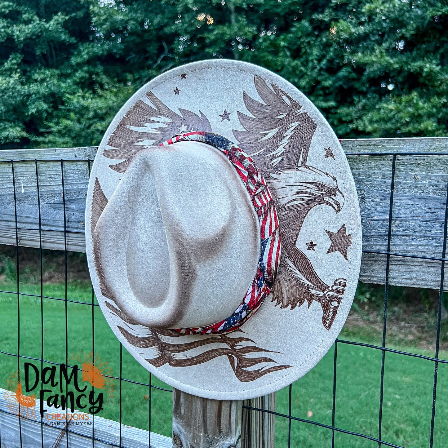 Patriotic Wide Brim