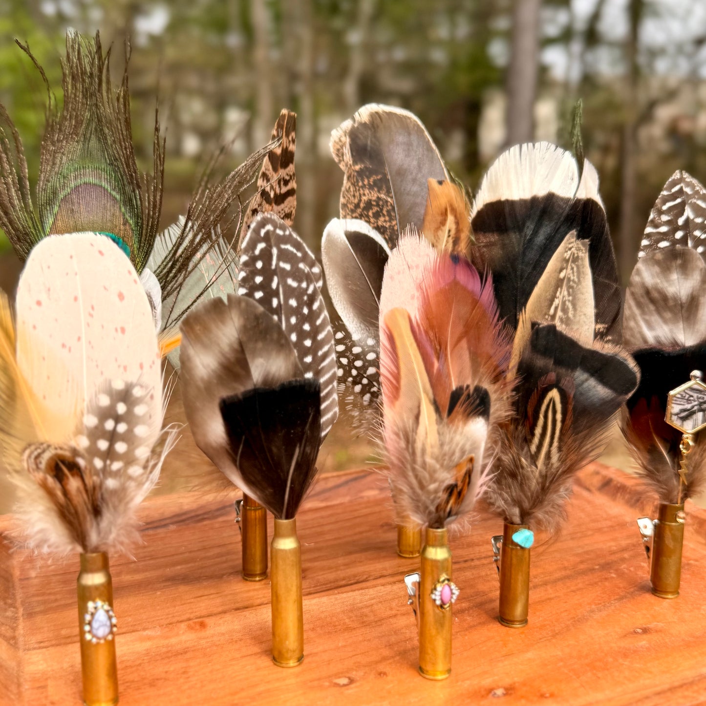 Wholesale Feather Casing clips- 10pk