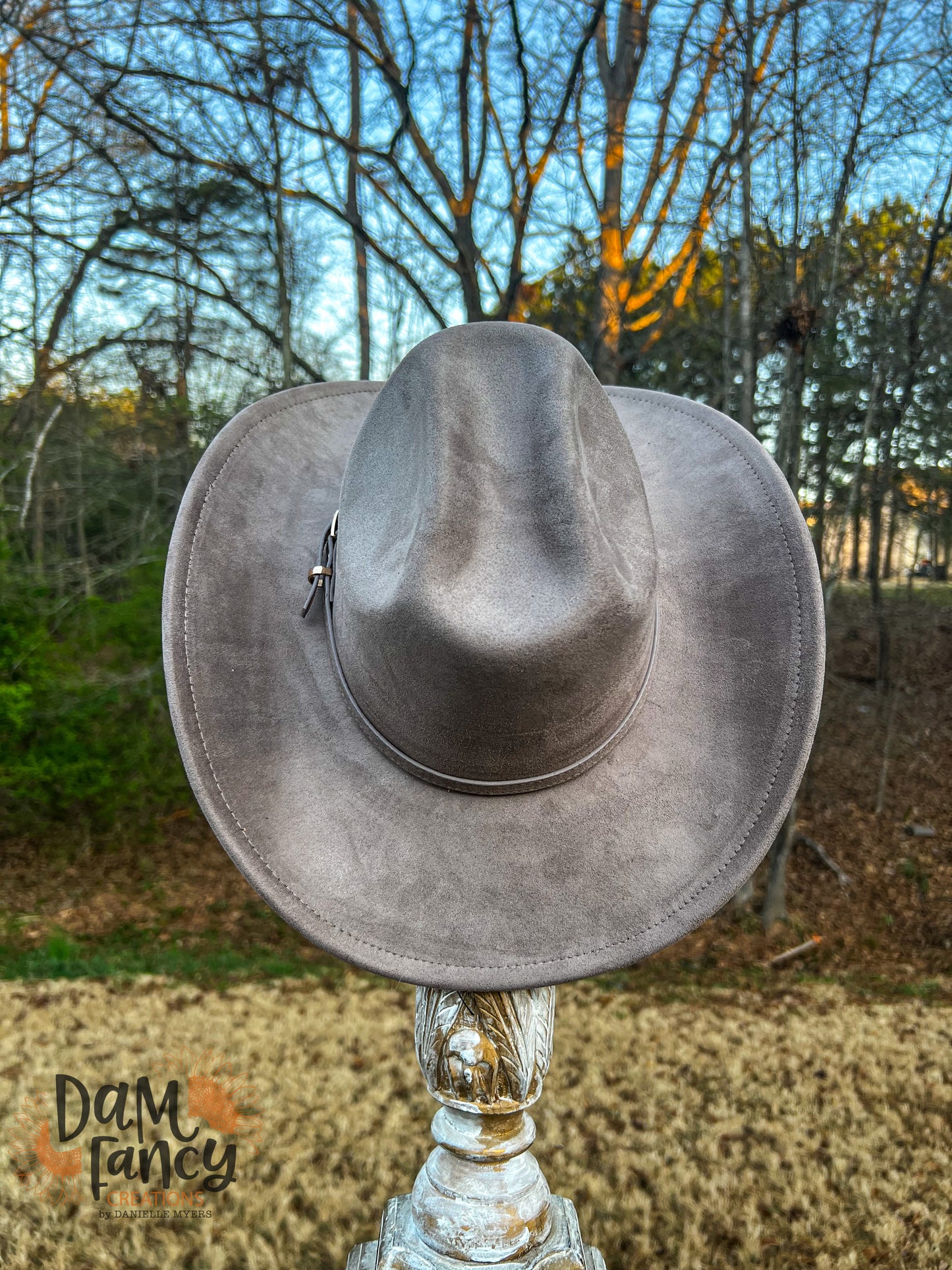Mocha Cattleman Style Cowboy Hat