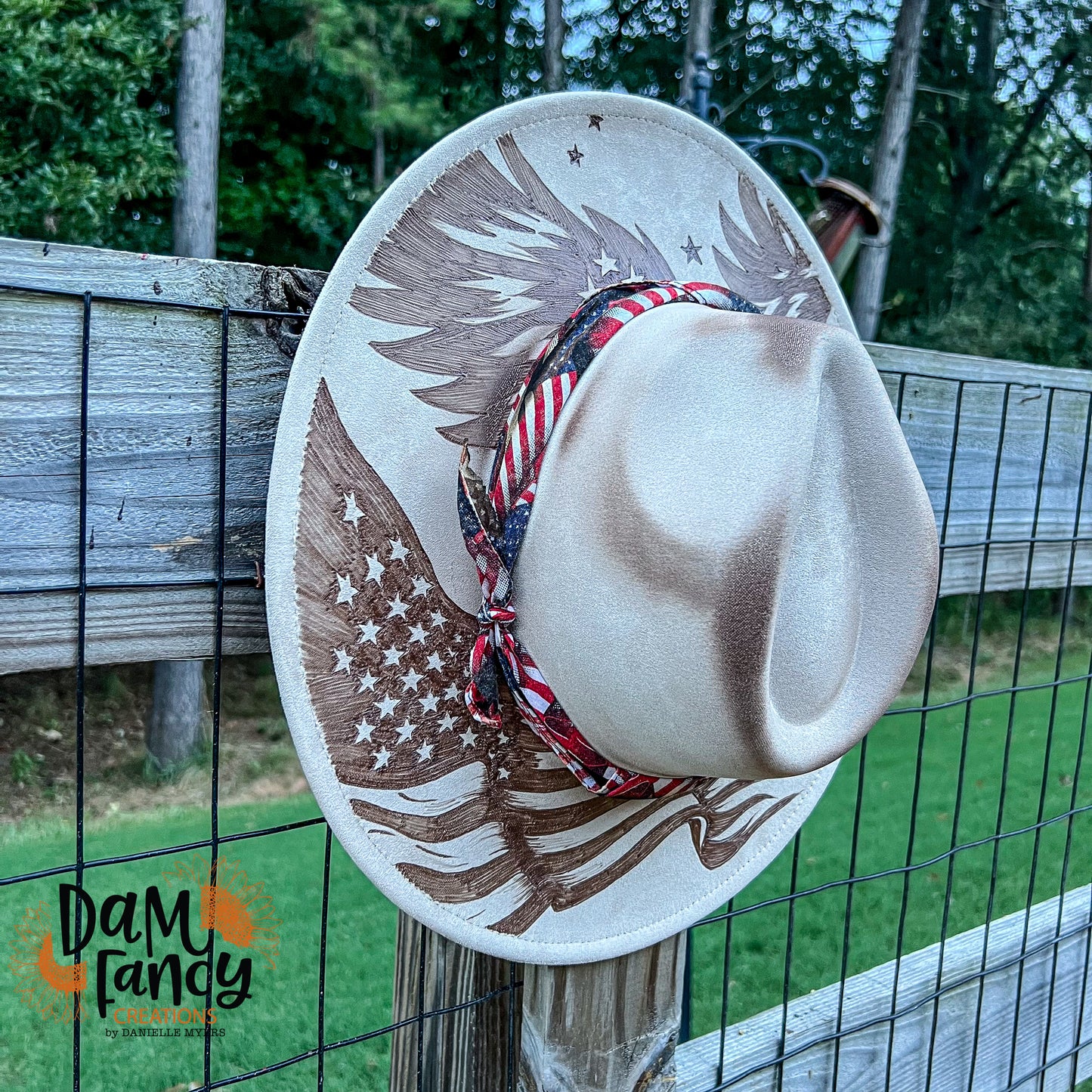 Patriotic Wide Brim