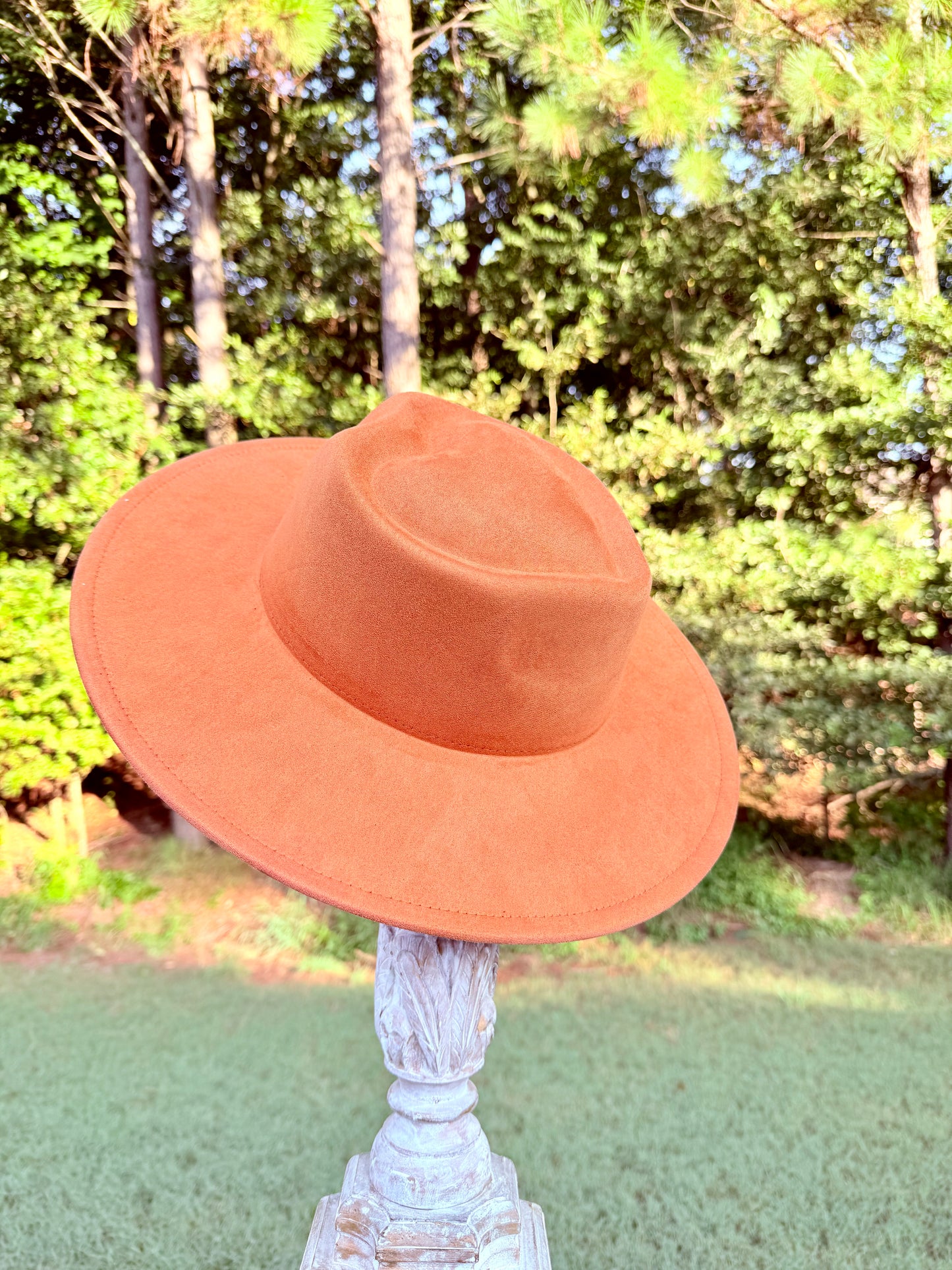 Terra Cotta Heart Wide Brim