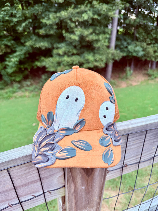 Camel 3D ghost trucker hat