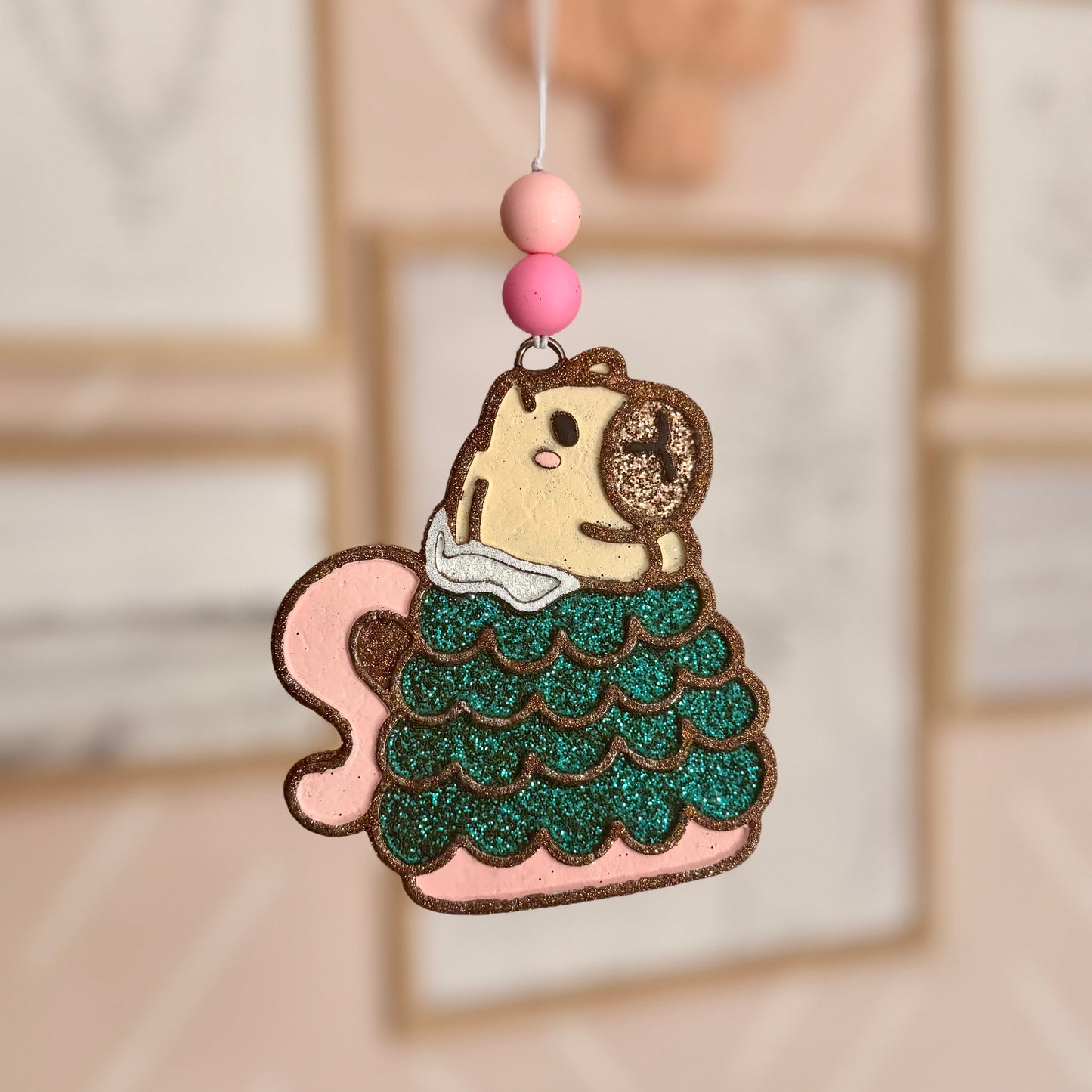 Cappy in a Tree Mug Car Freshie