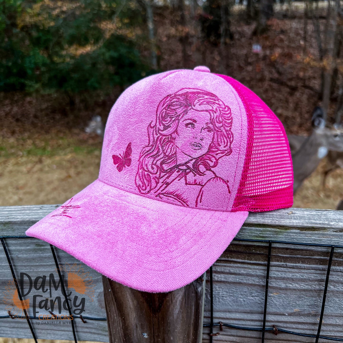 Pink Dolly Ball Cap