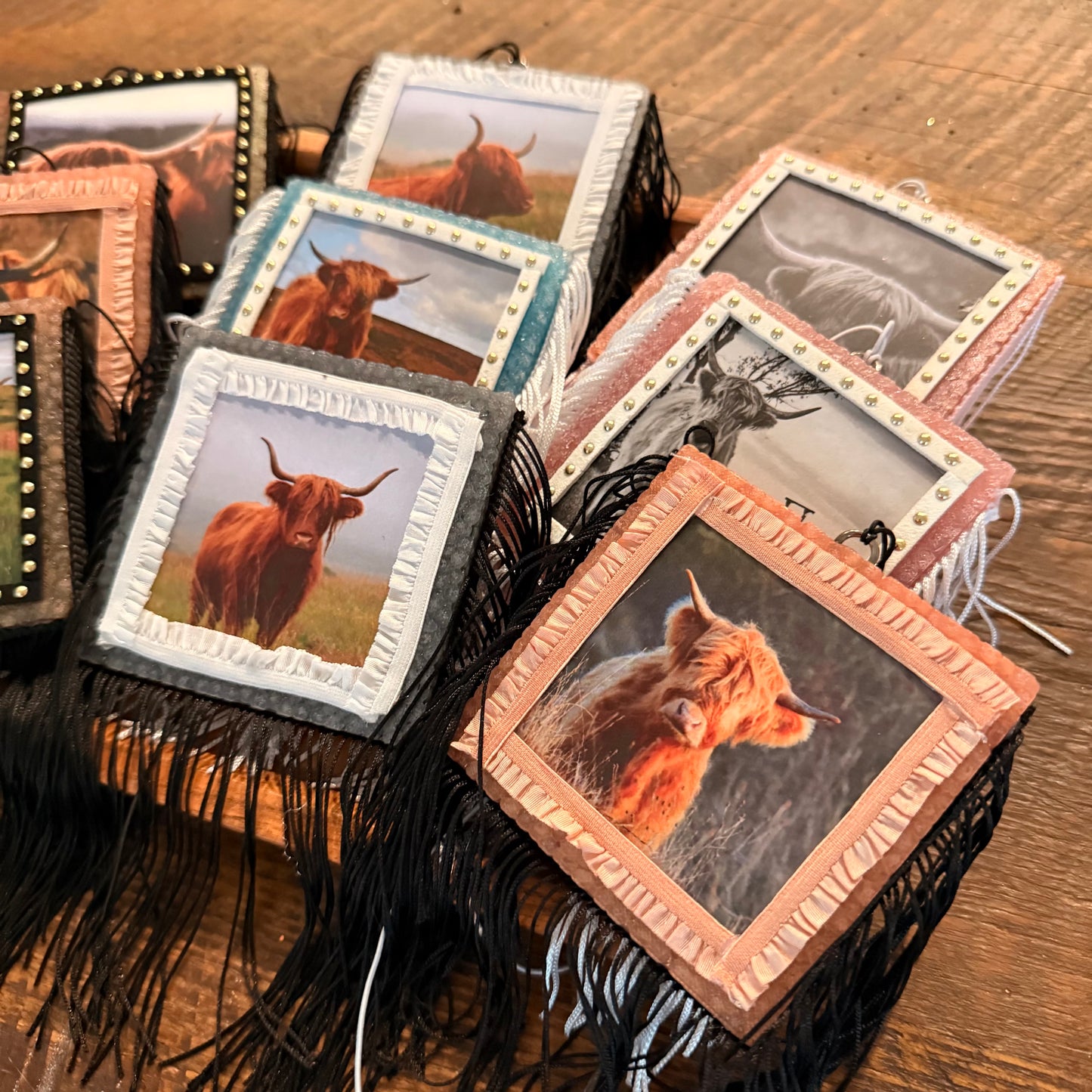 Wholesale Car Freshies- Highland Cow Themed (15 pk)