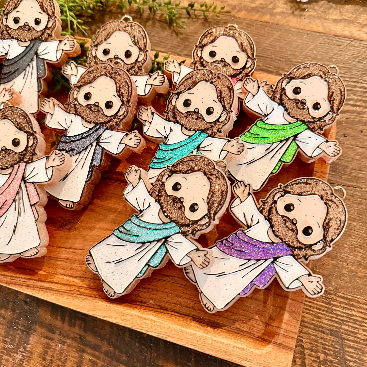 Wholesale Car Freshies- Jesus (open arms) (10 pk)