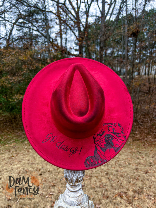 Go Dawgs Wide Brim Hat