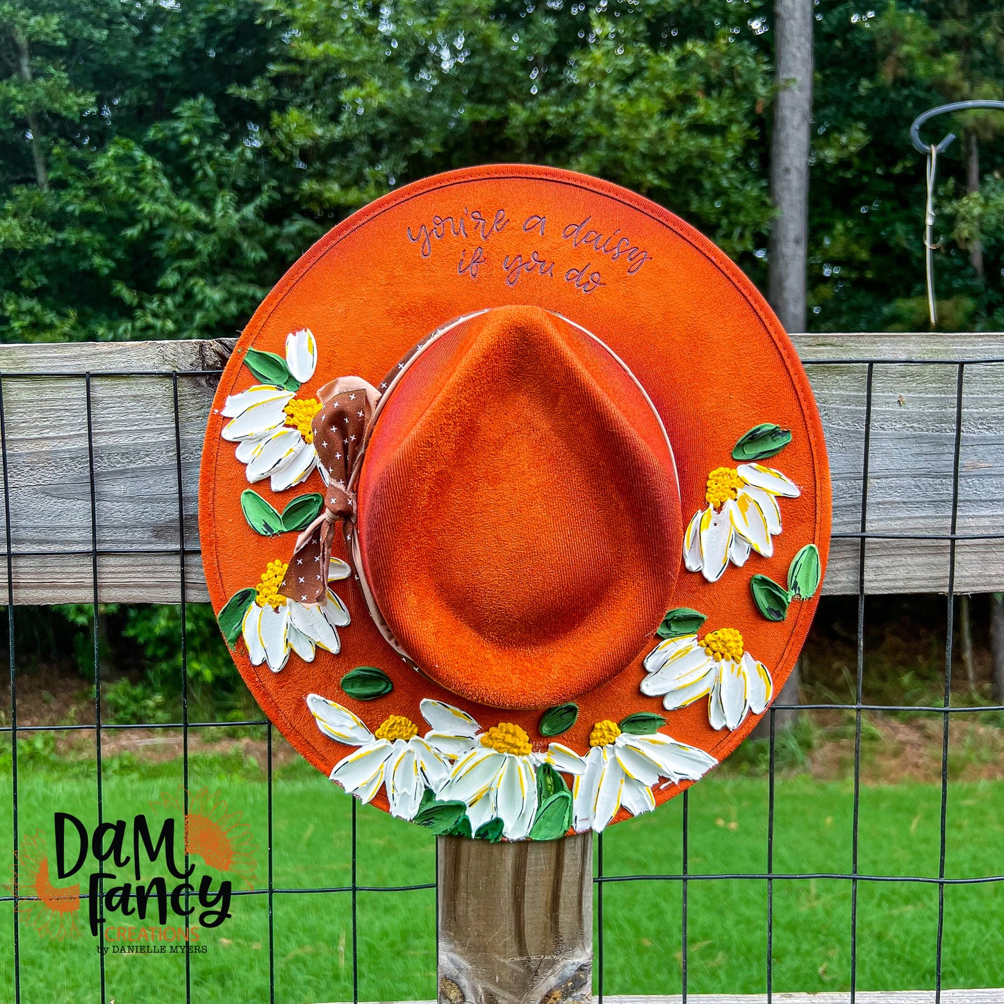 Daisy Wide Brim