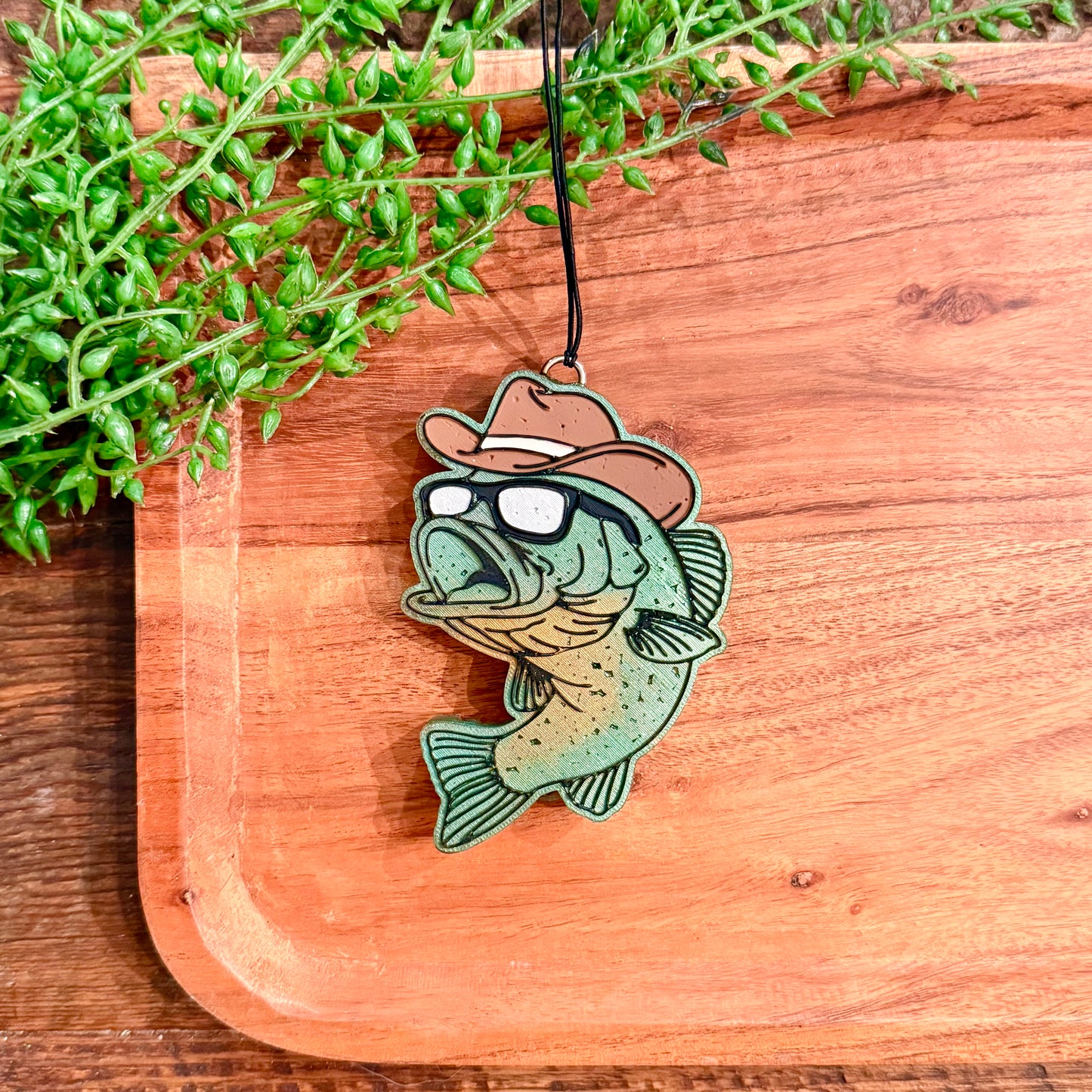 Cowboy Fish- Car Freshie