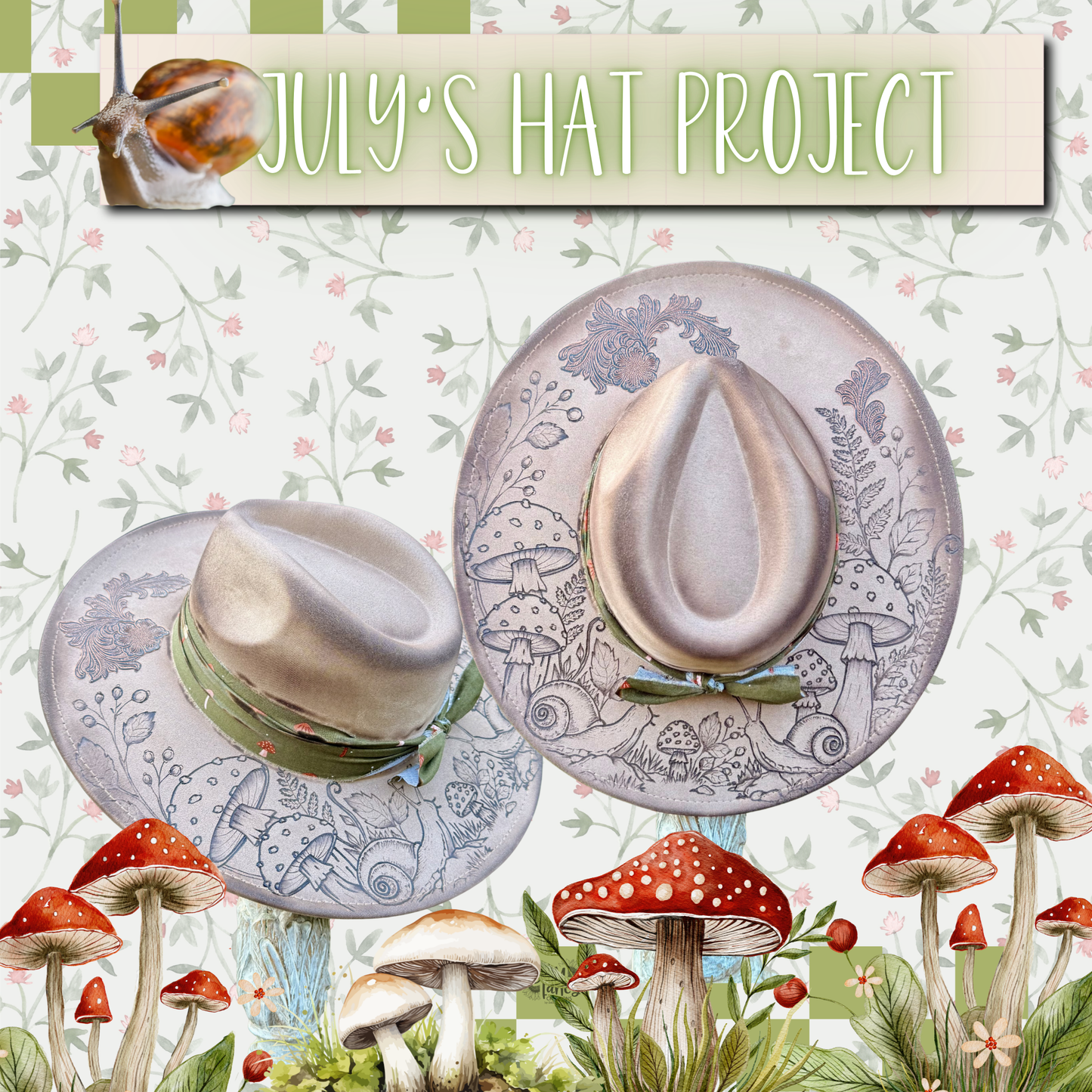 Hat Frosting July’s Craft Kit