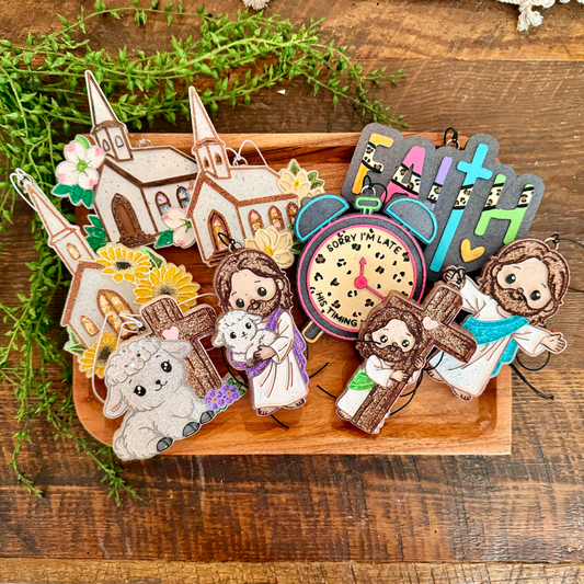 Wholesale Car Freshies- Christian / Religious  (10 pk)