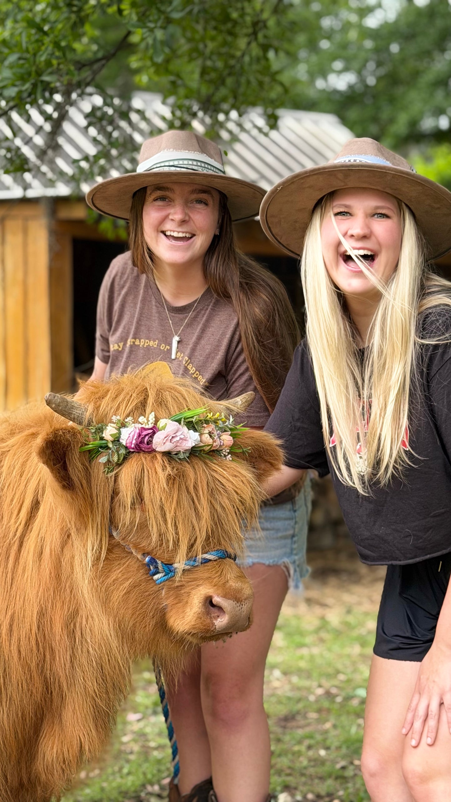 The Shortridge Farms TRUCKER Hat Burning Workshop + Highland Cow Experience!