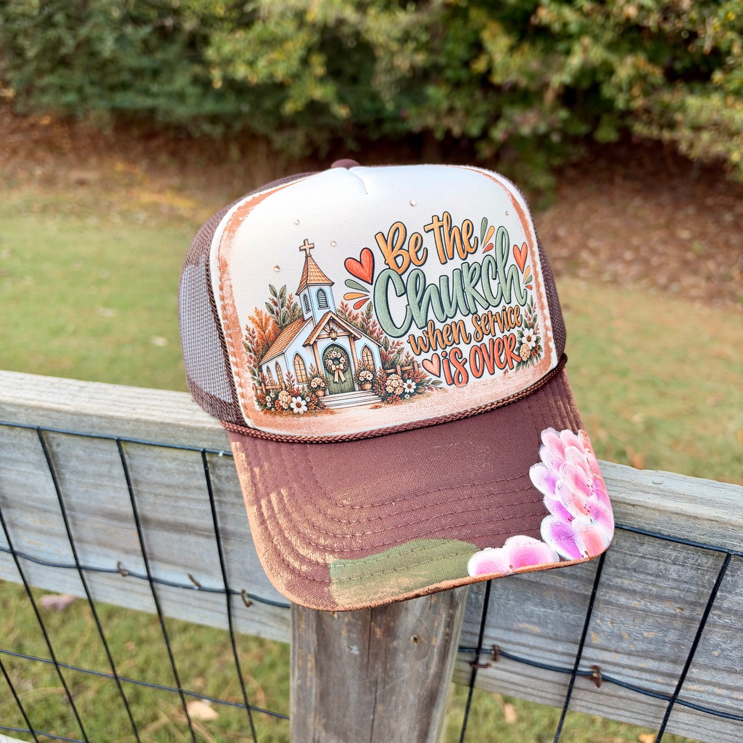 Neutral Be the Church Trucker Hat | Christian Trucker Hat